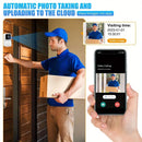 Wireless smart video doorbell 2.4GWiFi, 2-channel audio, night vision, SD card/cloud storage home security surveillance camera - M & M Global
