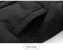 Winter New Thick Plus Size Warm Men's Fake Two-piece Trendy Cotton Jacket with Loose Zipper and Casual Cotton Jacket for Men