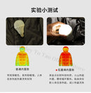 New Winter Men's Cotton Jacket Lined Graphene Design Windproof Waterproof Thermal Coat Ski Hooded Trench Windbreaker