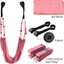 Leg Stretcher Strap, Stretching Equipment with Door Anchor Flexibility Trainer Backbend Assist for Dance Aerial Yoga Ballet Leg
