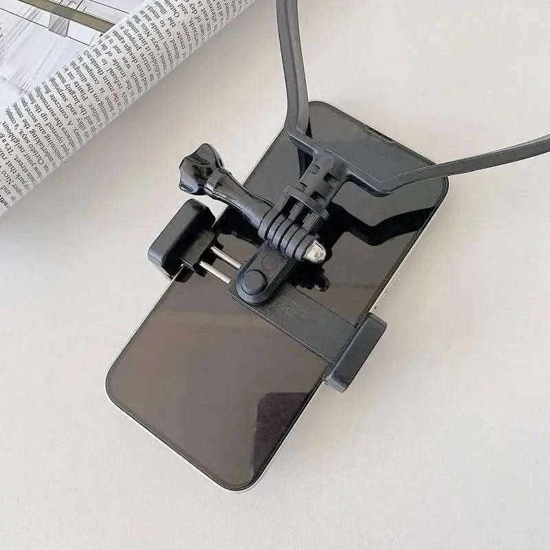Mobile Neck Stable Mobile Phone Neck Stand Portable Neck Mobile Phone Holder Flexible Around Neck Phone Holder For Bed - M & M Global