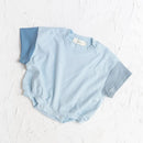2025 Summer Toddler Girls Cotton Short Sleeve Top+Shorts Set Baby Boys Shortsleeve Tee Outfits Sets Kids Stitching Color Clothes - M & M Global