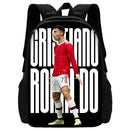 pcs set Football CR7 Star Child School Backpack with Lunch Bags Pencil Bags School Bags for R-Ronaldos Boys Girls Best Gift - M & M Global