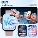 Smart watch, call reminder/rejection, message reminder view, 1.83 inch HD screen, for Android/iPhone