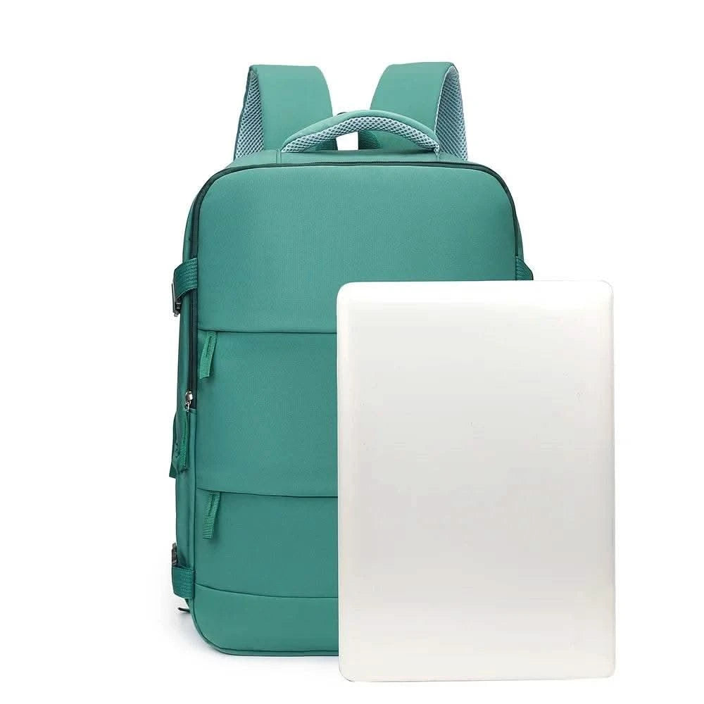 Couples Leisure Lightweight Backpack Travel Backpack Female New Backpack Student Schoolbag Large Capacity Travel Commuter Luggag - M & M Global