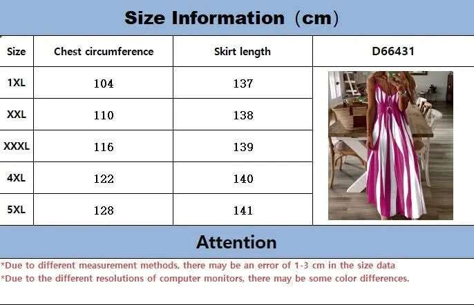 Large size positioning printed spring/summer new V-neck long dress dress - M & M Global