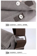 Men's multi-functional shoulder bag, leisure large capacity business travel bag, fashionable storage sling bag - M & M Global