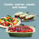 18 Quart Roaster Oven, Food Warmer, Stainless Steel (32921) - M & M Global
