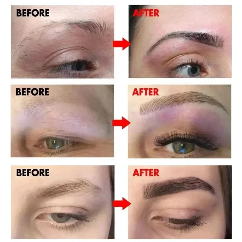 Eyebrow Growth Serum Eyelash Hair Growth Anti Hairs Loss Product Prevent Baldness Fuller Thicker Lengthening Eyebrow Makeup - M & M Global