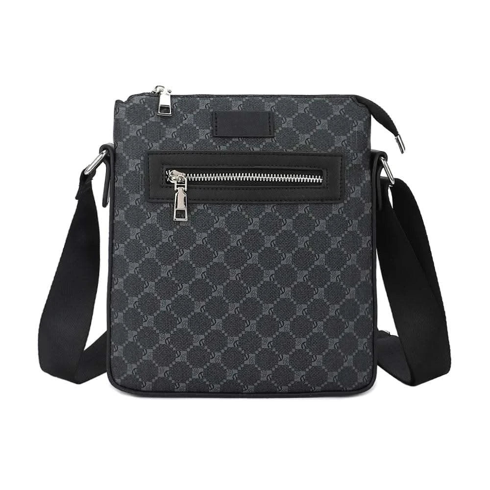 Casual Single Shoulder Crossbody Bag Crossbody Bag Sling Bag Chest Bag Men's Business Small Square Messenger Bag - M & M Global