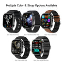 2026 New Professional ECG Monitoring Smart Watch Men Blood Pressure Blood Analysis Uric Acid BMI Body Analysis Smartwatch Women