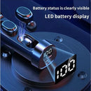 N21 Wireless Earphones Stereo Bass Earbuds LED Digital Display Headphones With Microphone TWS Headsets Lights For Smartphone - M & M Global