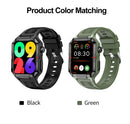 Rugged Military Smart Watch Men For Android Ios IP67 Waterproof Sport Fitness Ai Voice Bluetooth Call Smartwatch 2024 New