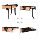 Adjustable Compression Finger Holder Protector Brace Sports Wrist Thumbs Hands Arthritis Splint Support Protective Guard - M & M Global
