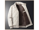 Winter Men Fleece Warm Padded Jacket Men Stand Collar Thermal Parkas Men Cotton Thicken Windbreaker Jacket Men Clothing