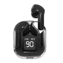 T2 Tws Wireless Bluetooth Headset Transparent Headphones ENC Power Digital Display Stereo Sound Earphones for All Smartphones - M & M Global