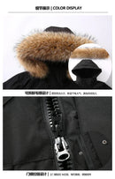 New Winter Mens Hooded Fur Collar Duck Down Coats High Quality Waterproof Coats Fashion Parkas Male Casual Warm Down Jackets