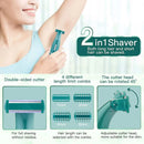 4 in 1 Intimate Areas Haircut Shaver Women Bikini Line Sensitive Razor Balls Pubic Hair Shaving Trimmer Face Beard Clipper 5683A - M & M Global