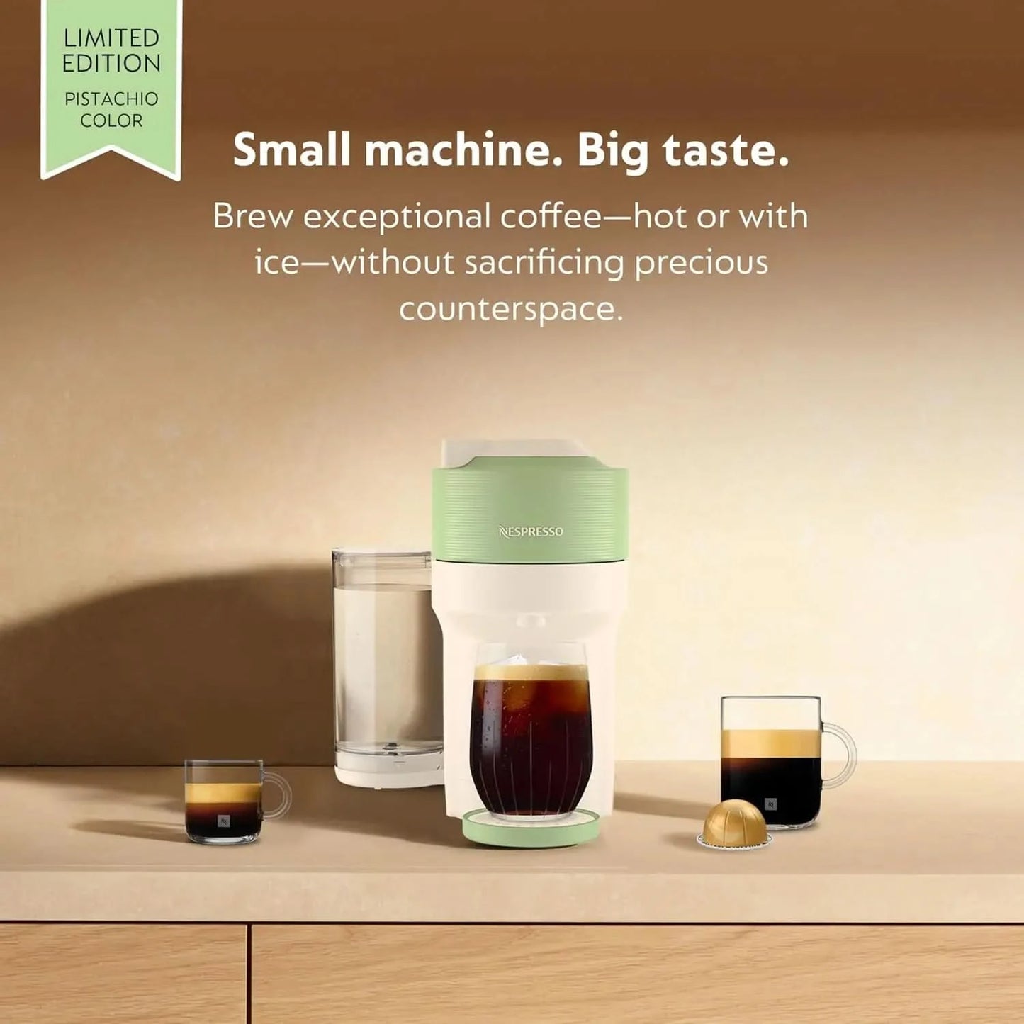 Vertuo Pop+ Summer Limited Edition by Breville, Pistachio - M & M Global