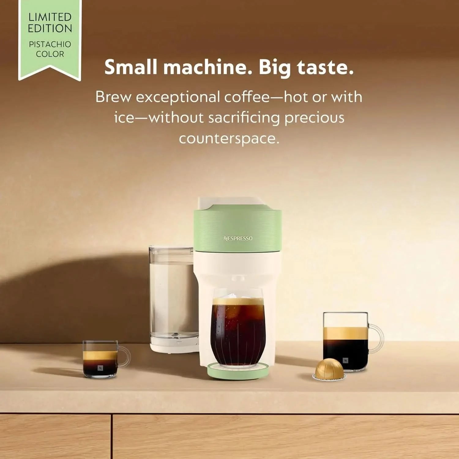 Vertuo Pop+ Summer Limited Edition by Breville, Pistachio - M & M Global