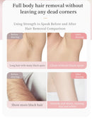 Women's 2-in-1 Dual-Head Electric Razor Painless Bikini Trimmer Wet/Dry Use Detachable Head for Ladies Pubic Hair Shaver
