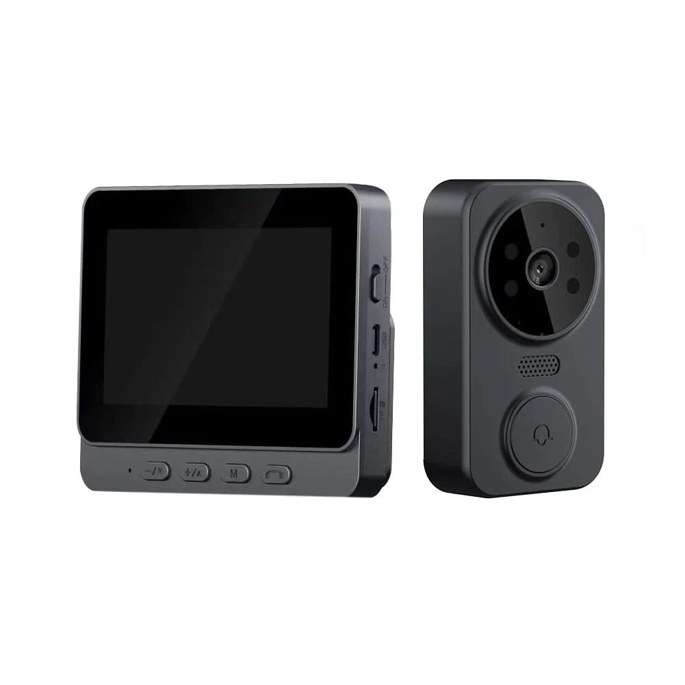 Wireless wireless smart video doorbell,Wireless intercom,Real-time notification,Two-way HD camera,Night vision monitor HD camera