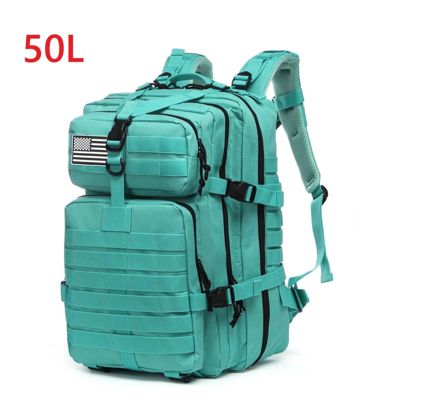 30L/50L 1000D Nylon Waterproof Trekking Fishing Hunting Bag Backpack Outdoor Rucksacks Tactical Sports Camping Hiking - M & M Global