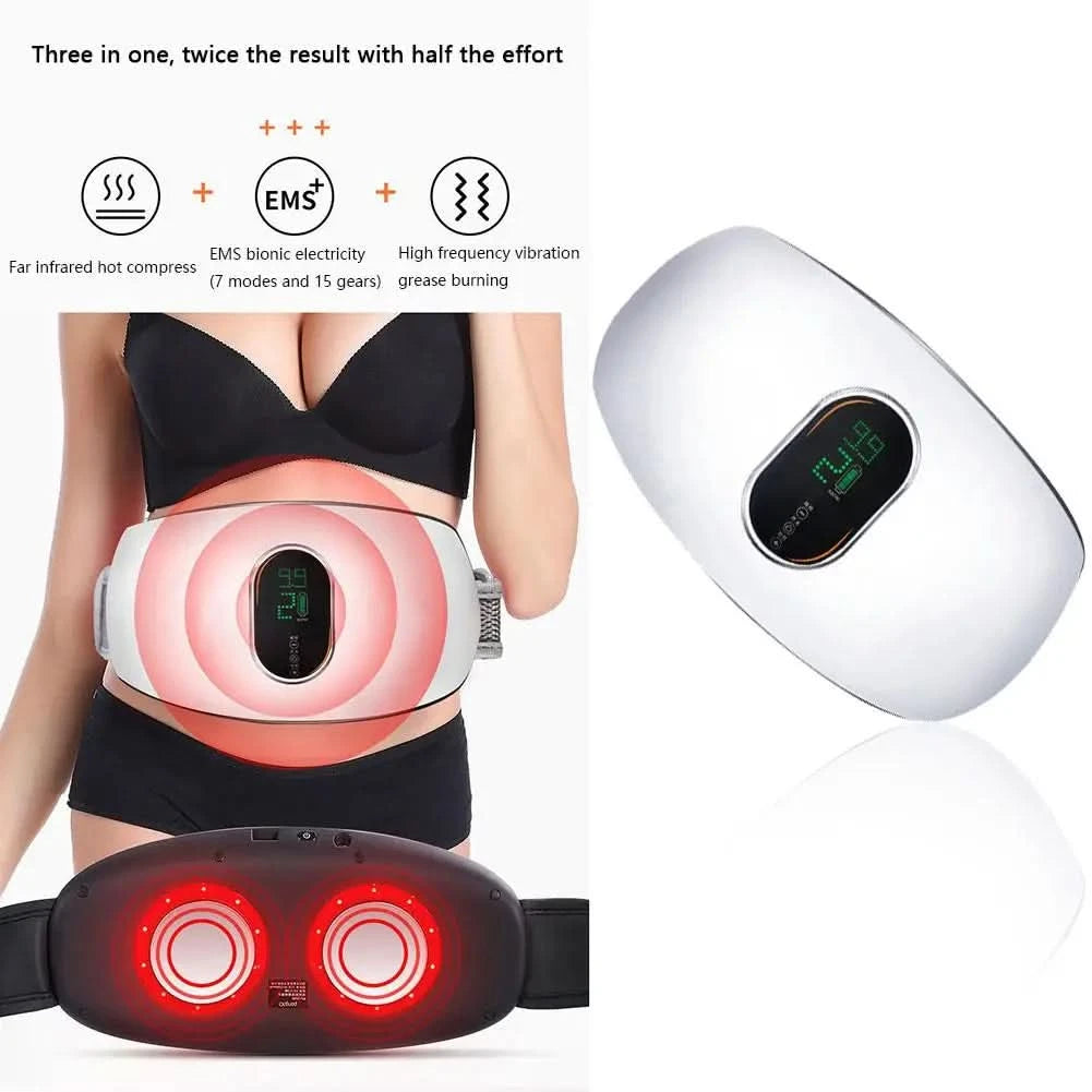 Pro Body Slimming Massager Electric Slimming Belt Fat Burning Abdominal Massage Beauty Health Massager Machine - M & M Global
