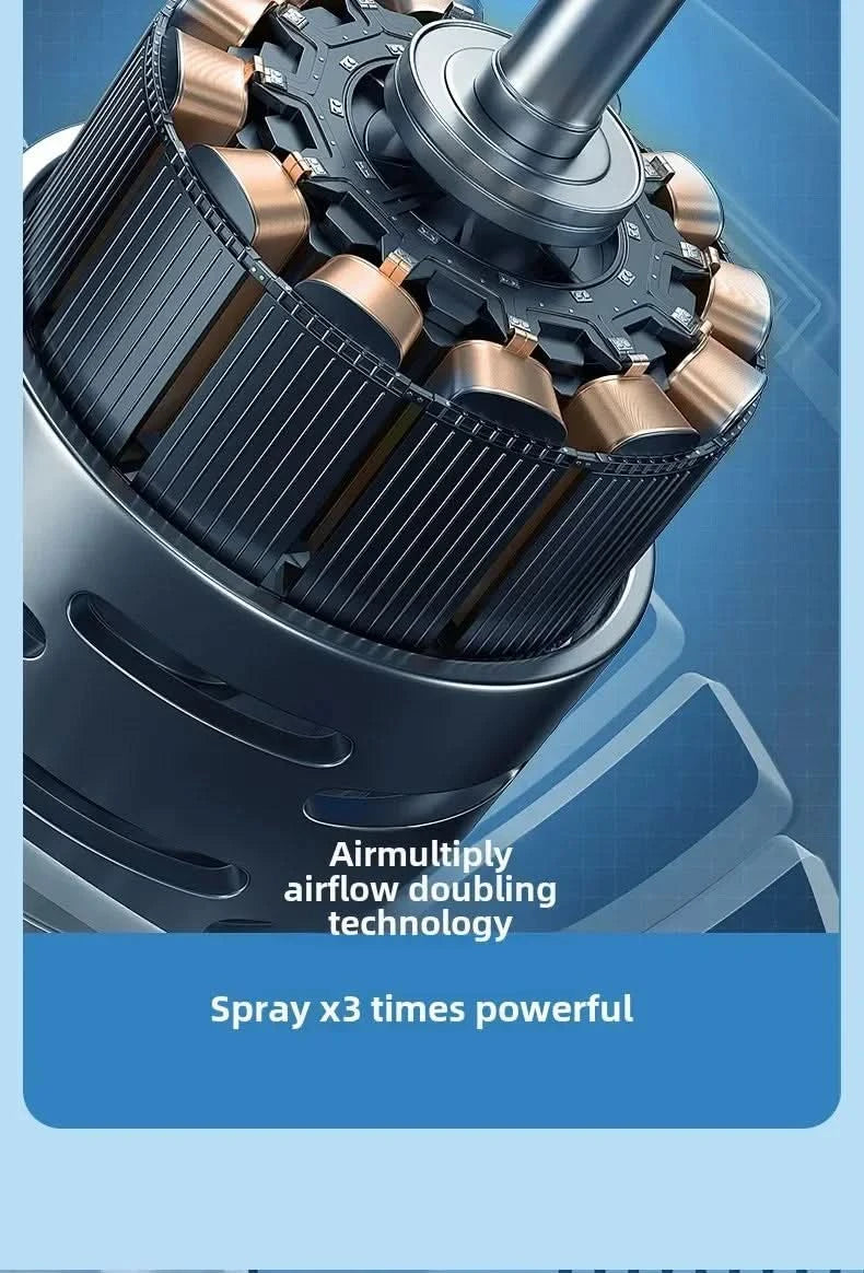 Portable 3 in 1 Mini AC Air Cooler Fan Humidifier with LED Light for Home Office Bedroom Camping Cooling - M & M Global