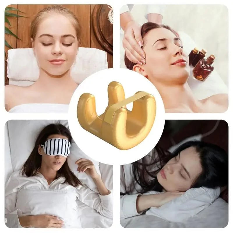 Massage Pillow For Face Up Foam Beauty Pillow Face Up Massage Pillow Soft Breathable Maintaining Sleeping Pillow Neck Pillow For - M & M Global