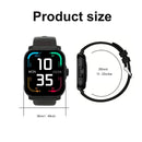 Activity tracking smartwatch, wireless talk/dial, pedometer, various APP alerts, suitable for men and women, sports watch, messa