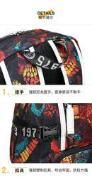 Messi C Ronaldo football bag star around high school students male and female large capacity backpack can be customized - M & M Global