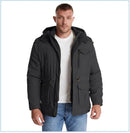 LZLLTT Men Winter Warm Parkas Mens Fleece  Jacket Parkas Men Casual Cotton Outdoor Fur Trench Padded Jackets Coats