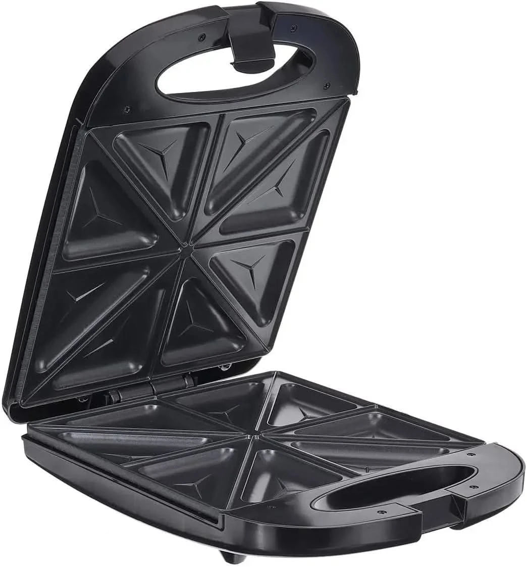 1200W 220V Electric Sandwich Maker 4 Slice ， Waffle maker ，Dual Toast Grill Non Stick Jaffle Press Waffle Maker ， Cake Oven Brea - M & M Global