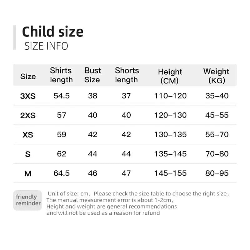 Kid Basketball Jersey Quick-drying Training Uniform Shirts Children Sportswear Kit Boys and Girls Tracksuit Sport Suit Clothes - M & M Global