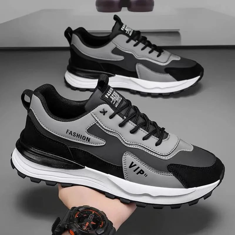 Summer men's new breathable Forrest Gump shoes men's sports shoes Korean version versatile thick sole casual running dad shoes - M & M Global