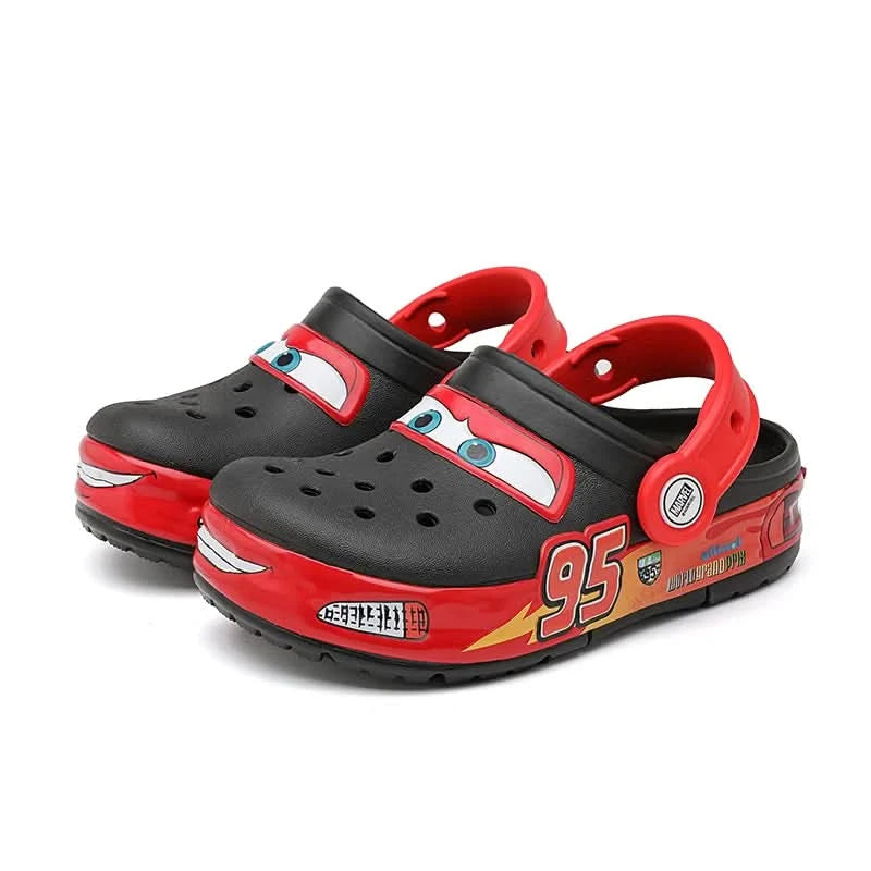 New Cars Lightning Mcqueen Shoes Children'S Slippers Boy Girl Anti Slip Anti Odor Beach Sandals Birthday Gift - M & M Global