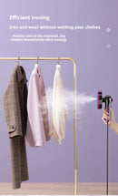 Portable Handheld Garment Steamer Iron,Fast Wrinkle Remover, Dual-Use Vertical & Flat Steaming,220V for Home Travel Clothes Care