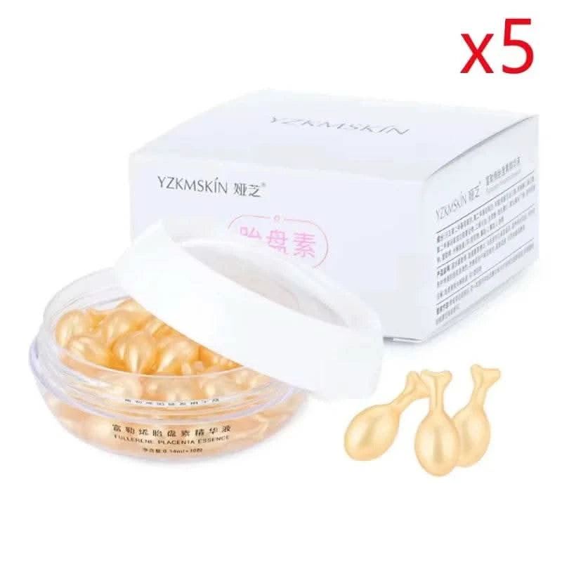 30/150Pcs Hyaluronic Acid Capsules Serum Hydrating Repair Moisturizing Essence Liquid Facial Deeply Nourishes Firming Skin Care - M & M Global