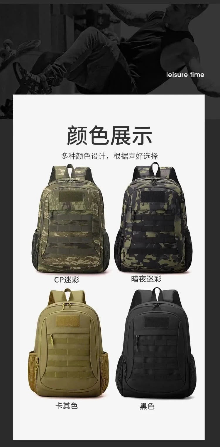 High Quality Large Capacity Outdoor Tactical Backpacks Waterproof Multi Functional Backpack Outdoor Trekking Camping Backpack - M & M Global