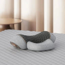 Electric Neck Massager Pillow Vibration Heating Massage Neck Traction Stretcher Support Cervical Spine Pain Relief Sleep Relax - M & M Global