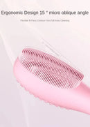 Electric Facial Cleansing Brush Deep Pore Cleaning Sonic Vibration Waterproof Acne Blackhead Remover Pore Cleaner Silicone - M & M Global