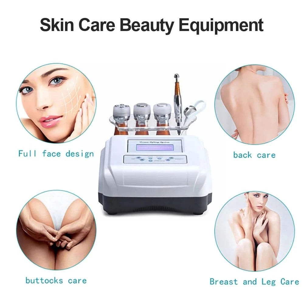 5 in 1 Mesotherapy Machine Body and Facial No-needle Skin Care Beauty Device EMS Electroporation Anti-aging Face Lift Tightening - M & M Global