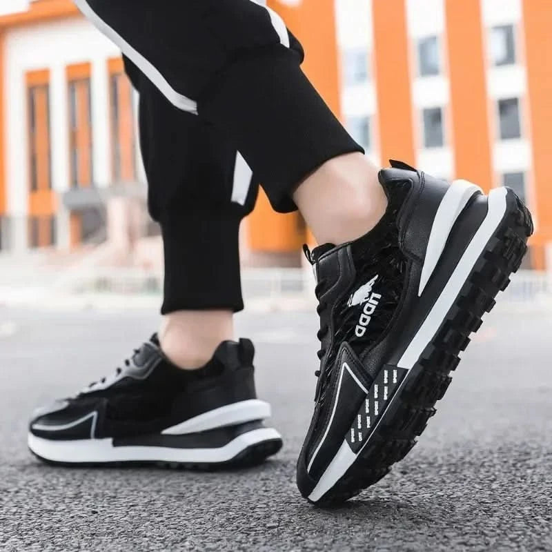 Men Sneakers Autumn Fashion Breathable Running Shoes Outdoor Jogging Sports Trainers Platform Non-slip - M & M Global