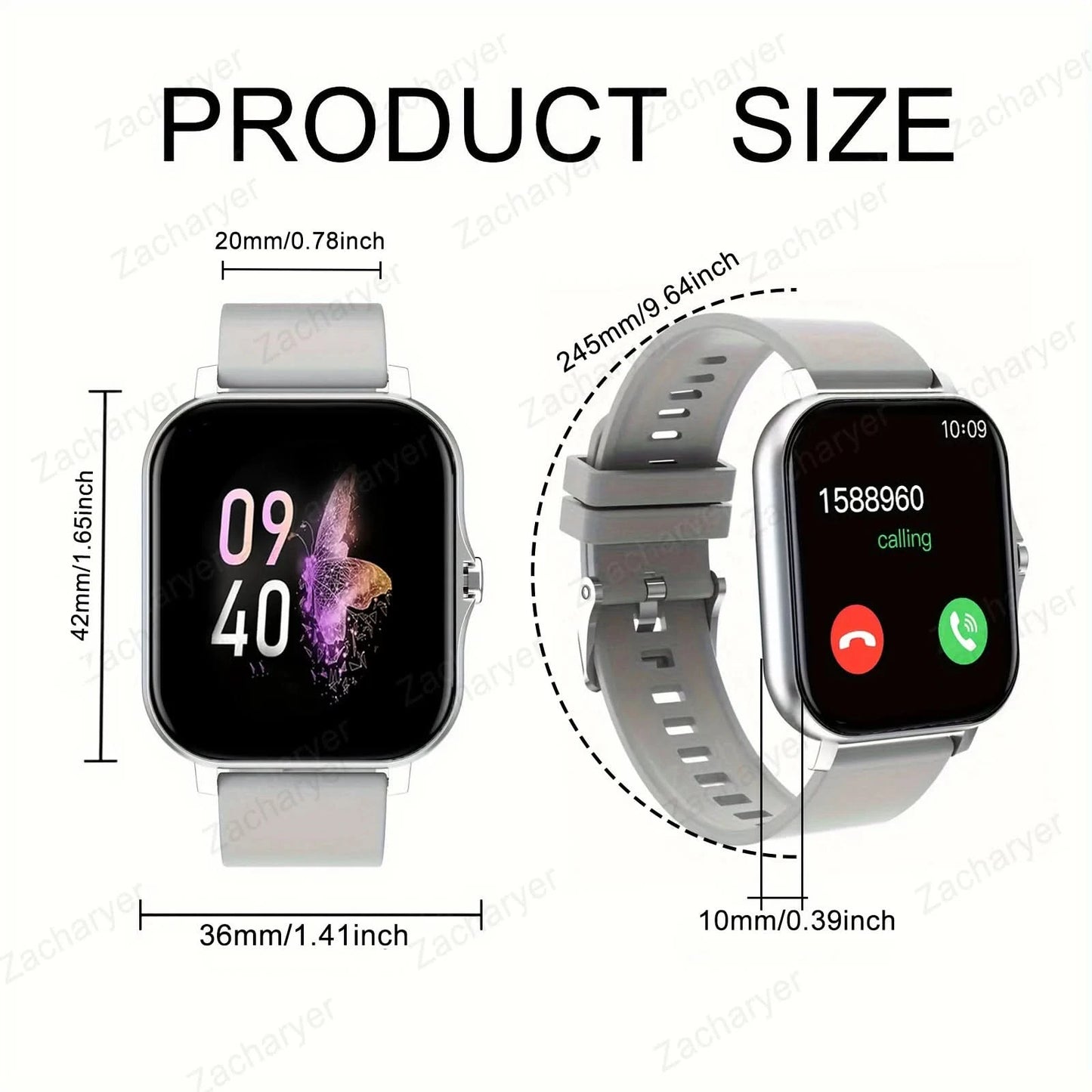 Children's boy and girl smartwatches, Music players, pedometers, High-definition touch screens, Puzzle games, Wireless calling