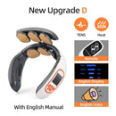 Intelligent Neck And Back Massager 6 Heads Shoulder Neck Massage Cervical masajeador Dropshipping - M & M Global