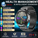 2026 New Nursing Grade ECG Health Smart Watch Blood Pressure Lipid Uric Acid 650nm Dual-Probelaser Heart Analysis Smartwatch