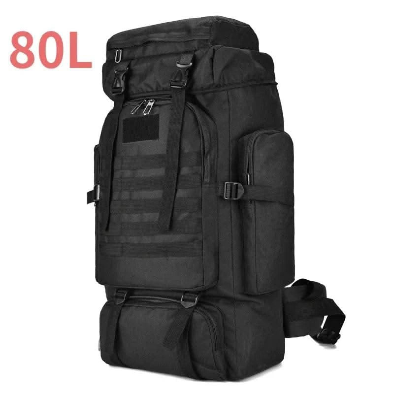80L/100L Mountaineering Bag Climb Bag Tactical Backpacks Large Backpack Outdoors Hiking Camping Travel Bags - M & M Global