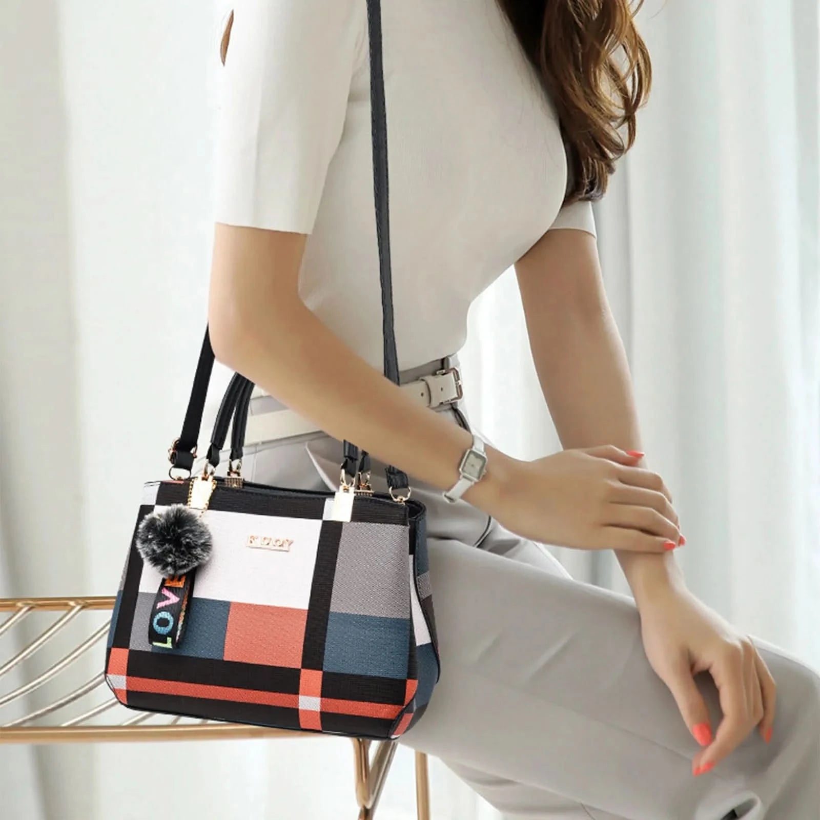 New 2024 Designer Luxury Bags For Women Ladies Handbags  European And American One Shoulder Crossbody Bag Shoulder Nylon  Bag - M & M Global