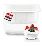 Probiotic Yogurt Maker with Adjustable Temperature & Time Control - Make Trillions of Live Probiotics & Get Better Gut Health - - M & M Global
